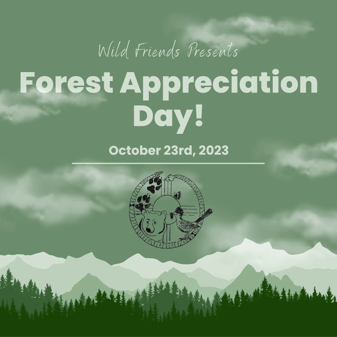 wild friends presents forest appreciation day, october 23, 20233